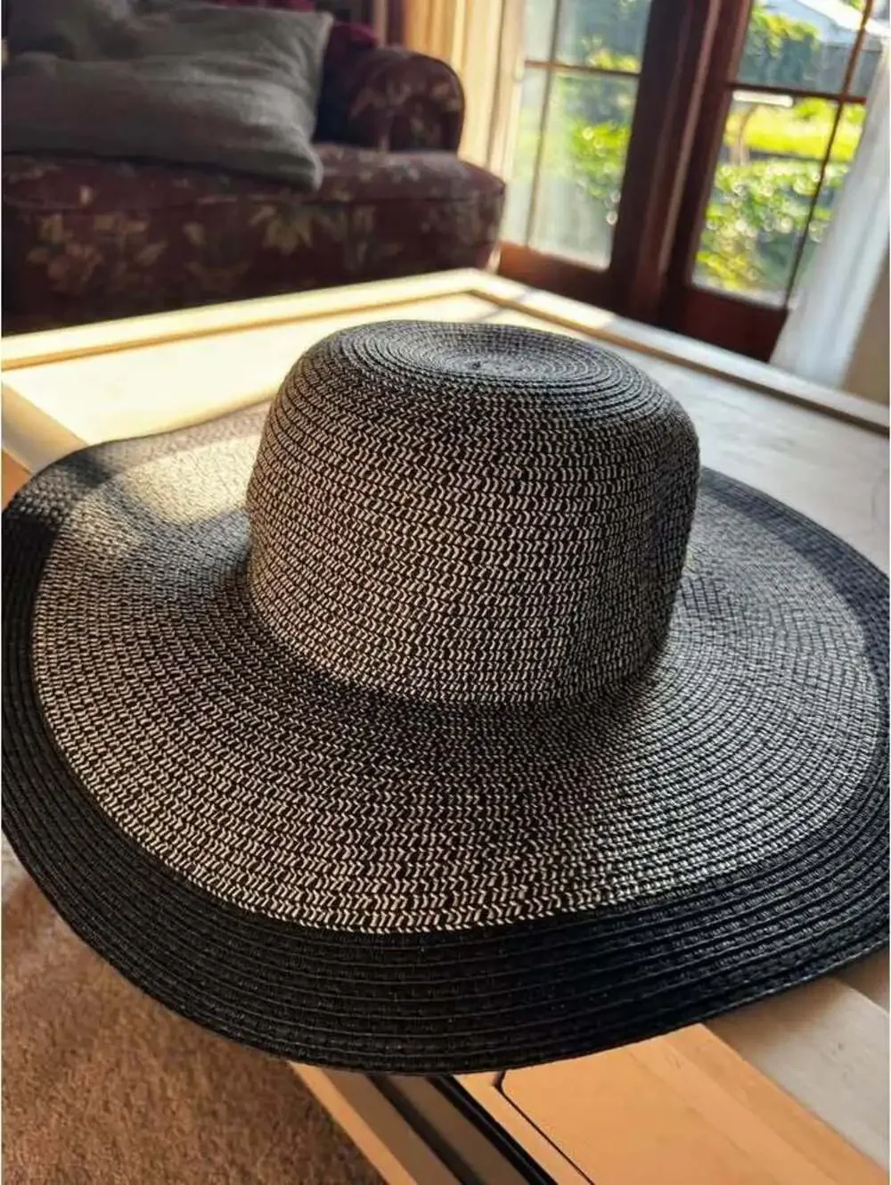 Serra Vintage Coastal Wide Brim Straw Sun Hat